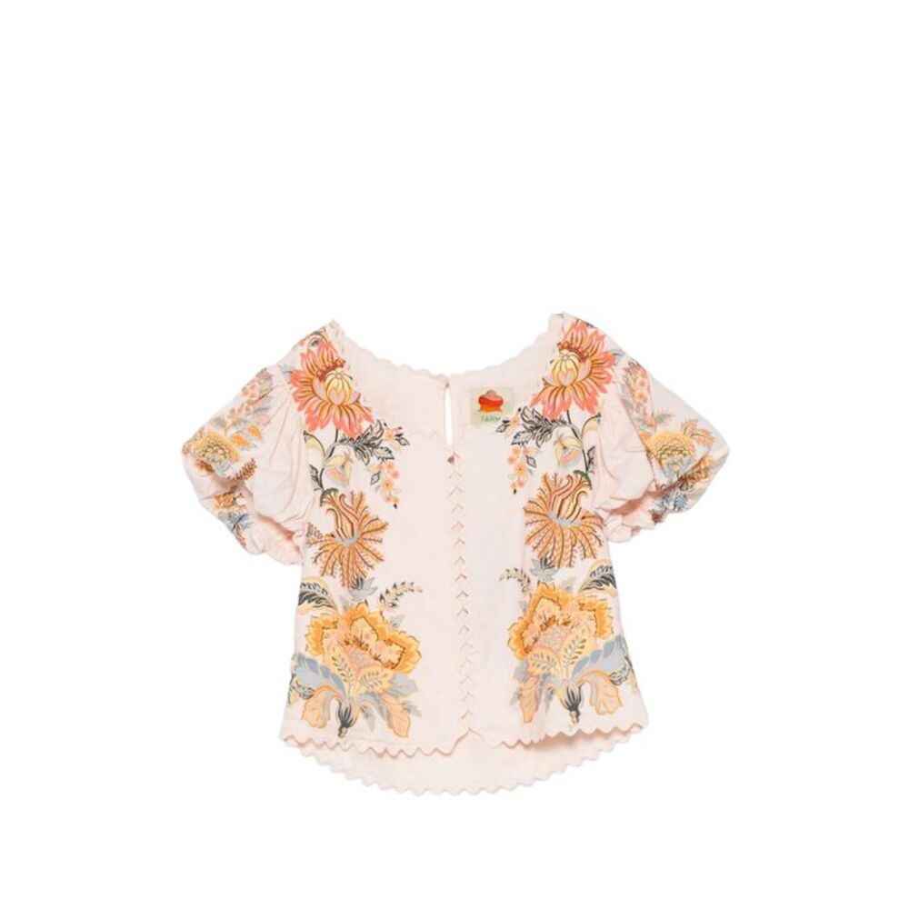 Farm Rio Pink Tops - Blouses Women